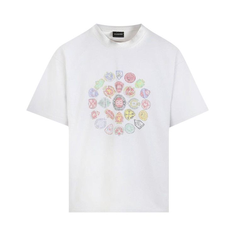 Balenciaga Medium Fit T-Shirt 'Dirty White'