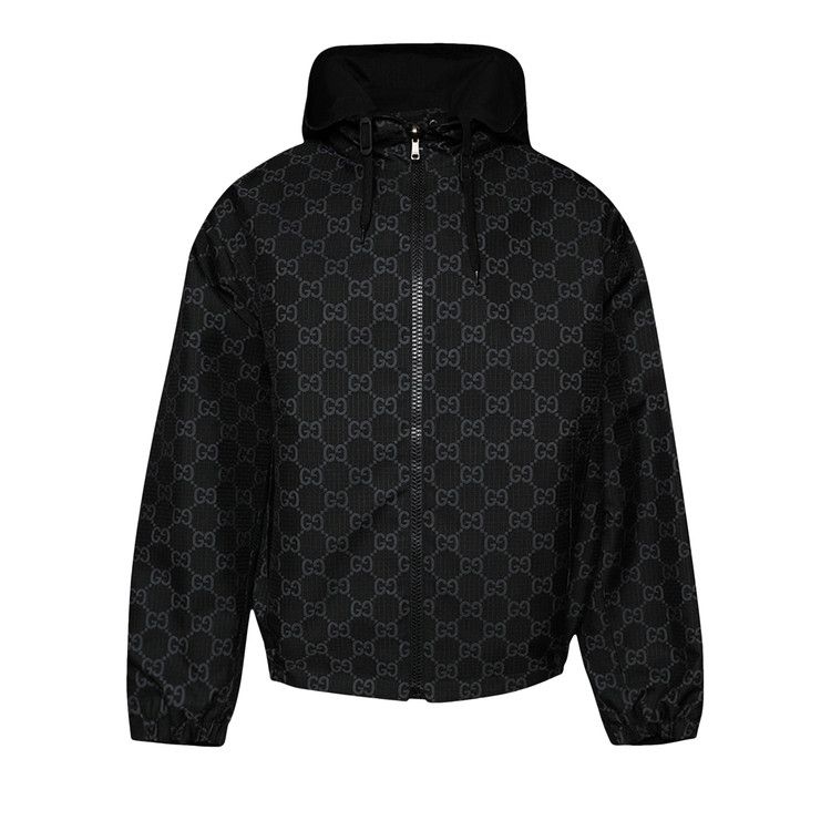 Gucci Reversible Ripstop Nylon Jacket 'Black/Mix'