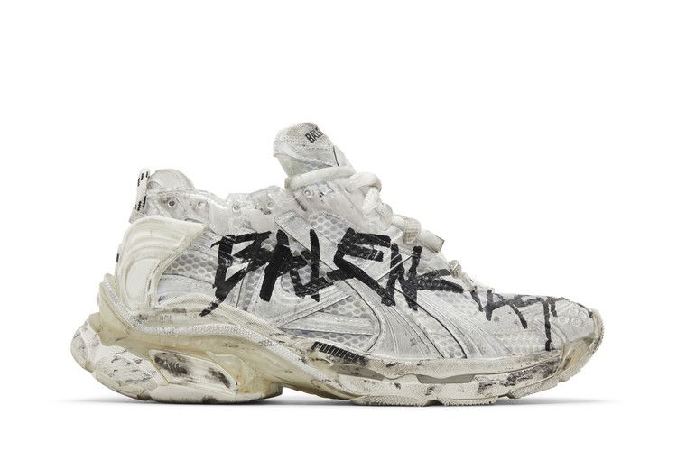 Balenciaga Wmns Runner Sneaker 'Graffiti - White Black'