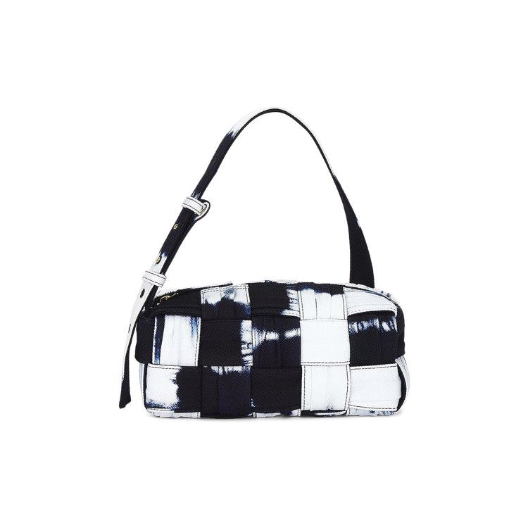 Bottega Veneta Brick Cassette Bag 'Navy/White'