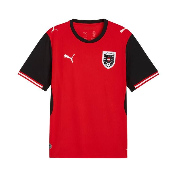 Puma Austria 2026 Home Kit 'Puma Red-Puma Black'