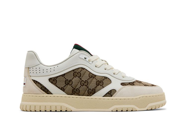 Gucci Re-Web Sneaker 'GG Canvas - White Beige'