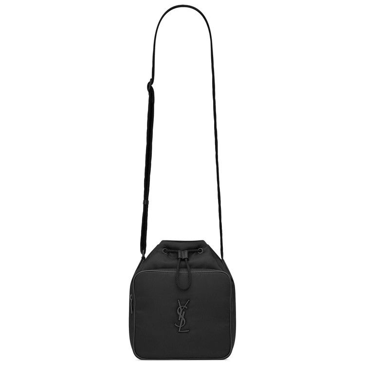 Saint Laurent Nylon Bucket Bag 'Black'