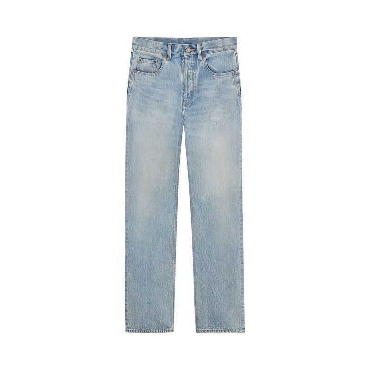 Saint Laurent Loose Straight Jean 'South Blue'