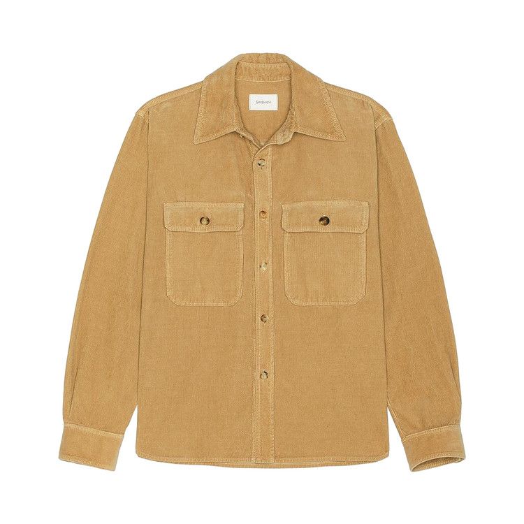 Saint Laurent Fall Overshirt 'Dry Wood'