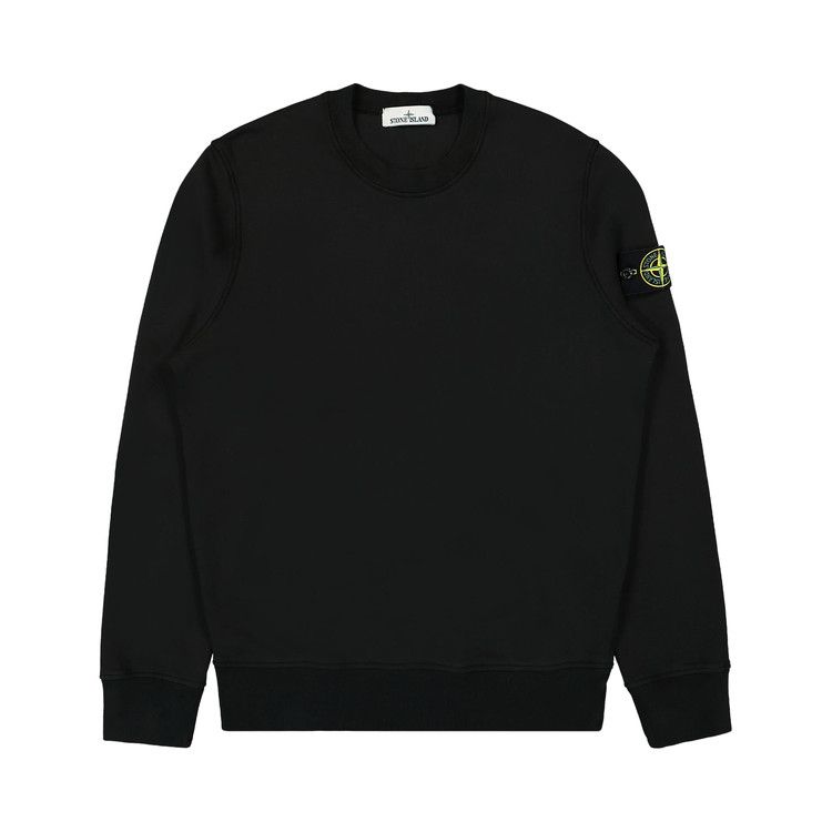 Stone Island Garment Dyed Sweatshirt 'Black'