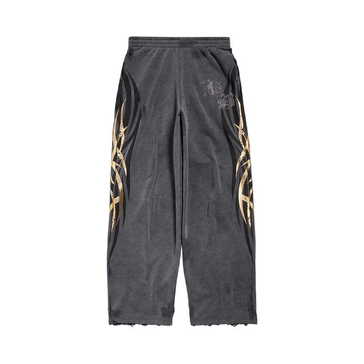 Balenciaga Baggy Sweatpants 'Super Faded Wash Black'