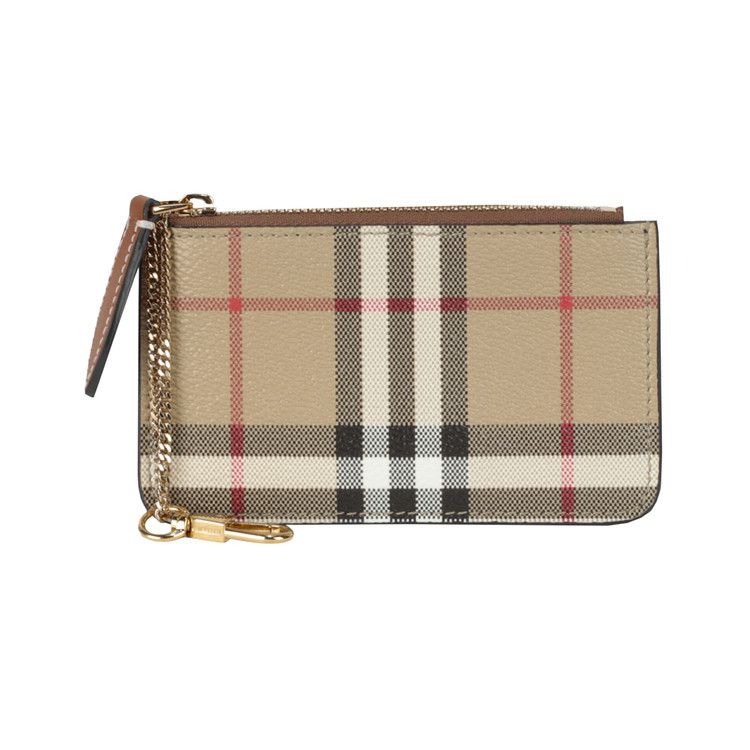 Burberry Kelbrook Check Coin Case 'Archive Beige'