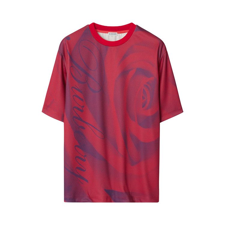 Burberry Short-Sleeve Football Tee 'Pillar'