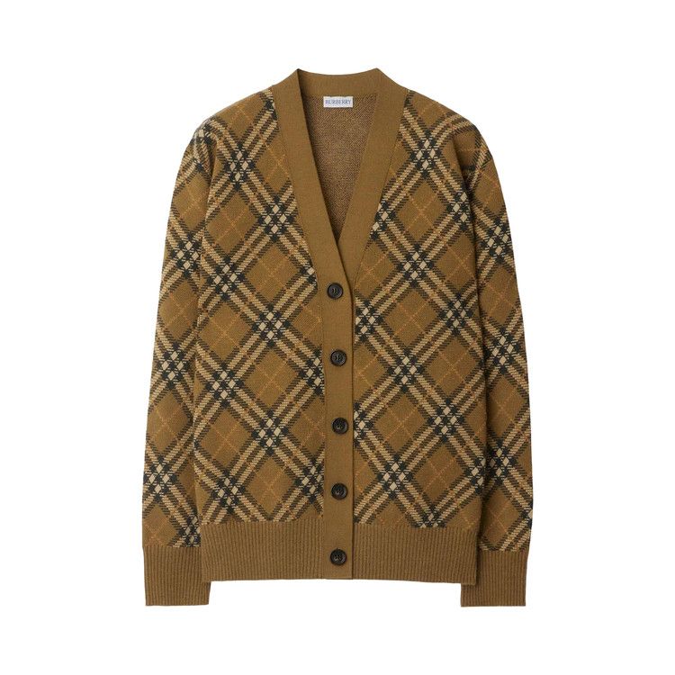 Burberry Wool Check Cardigan 'Shrew'