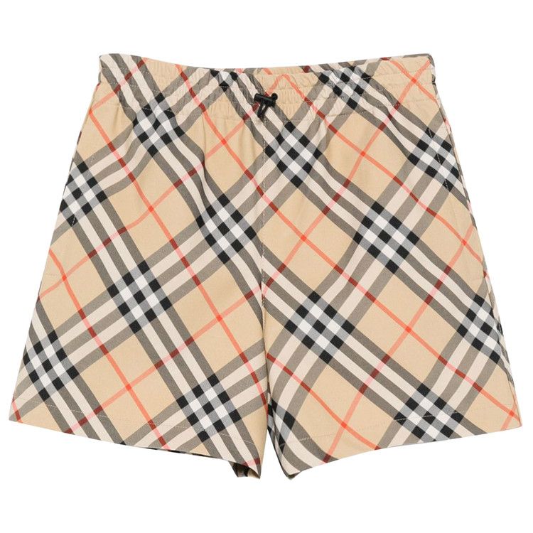 Burberry Check Shorts 'Sand'
