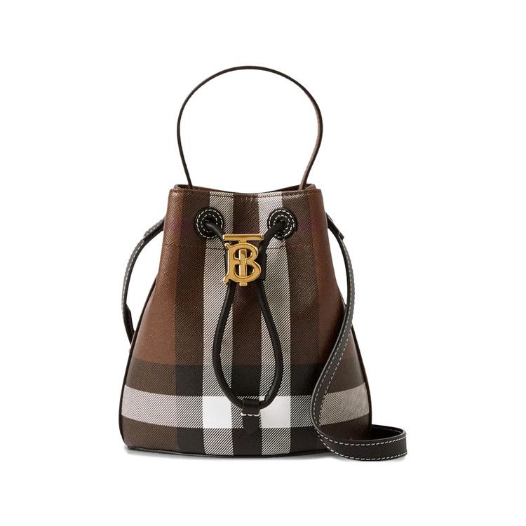 Burberry Mini Drawstring Bag 'Birch/Brown'