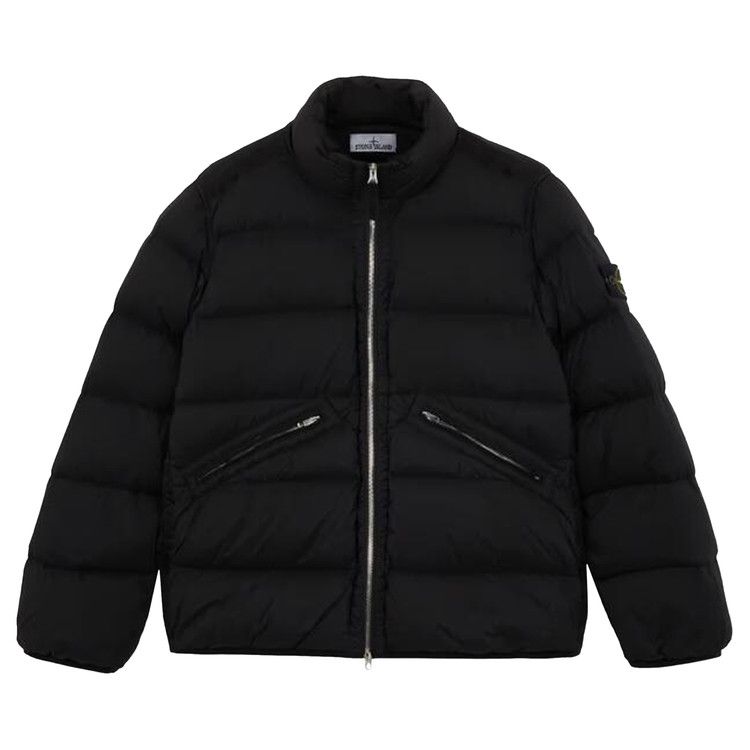 Stone Island Stretch Nylon Down Jacket 'Black'