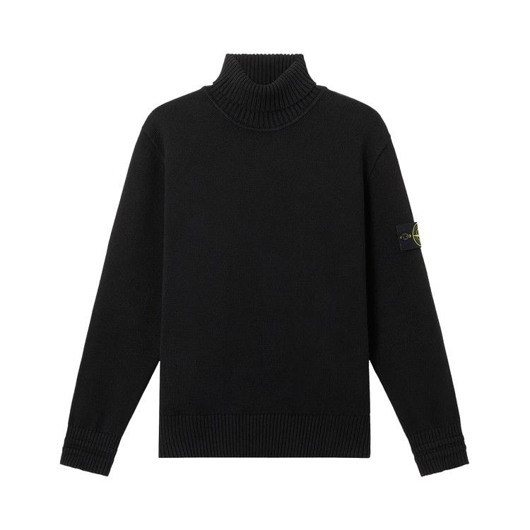 Stone Island Loose Fit Turtle Neck 'Black'