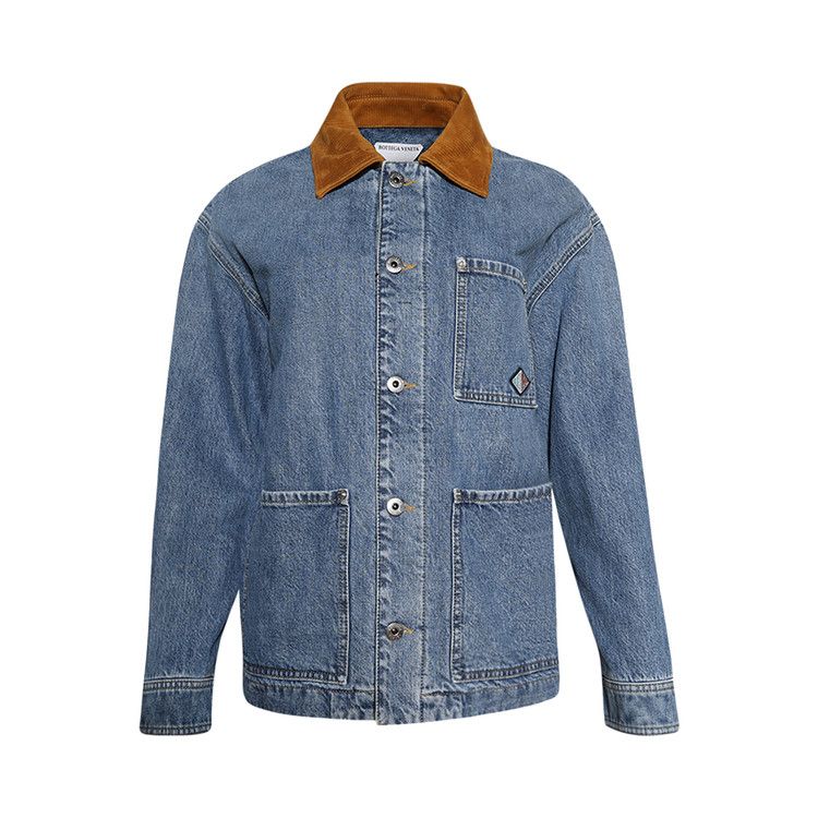 Bottega Veneta Padded Denim Jacket 'Mid Blue'