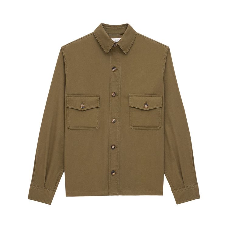 Saint Laurent Overshirt 'Authentic Khaki'