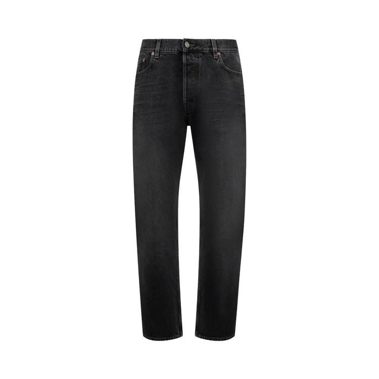 Saint Laurent Long Mick Jean 'Ash Black'