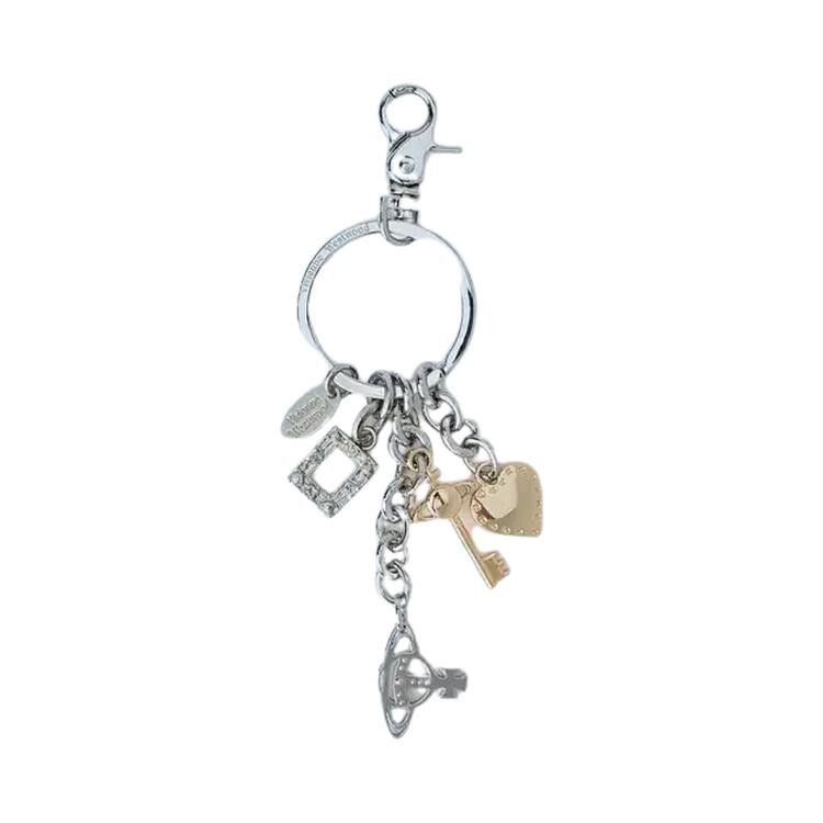 Vivienne Westwood Charm Keyring 'Silver'