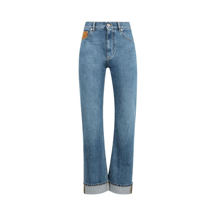 Bottega Veneta Vintage Indigo Straight Jeans 'Mid Blue'