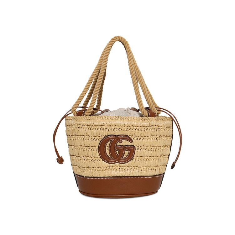 Gucci Handbag 'Natural Raffia'