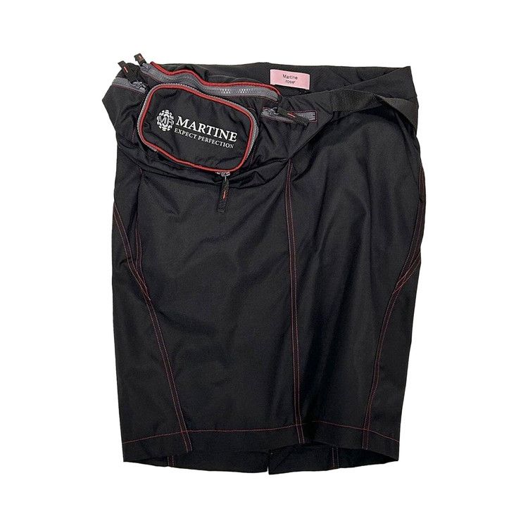 Martine Rose Bumbag Skirt 'Black'