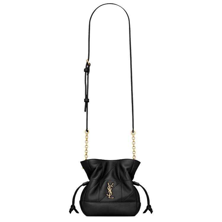 Saint Laurent Medium Pouch Bag 'Nero'