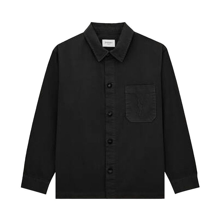 Saint Laurent Downtown Overshirt 'French Navy'