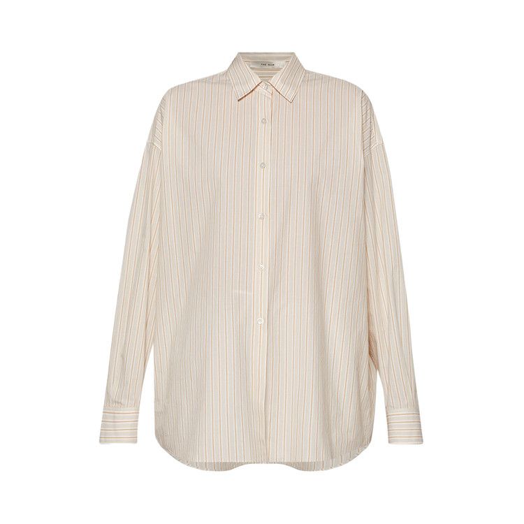 The Row Caster Shirt 'Beige/Orange'