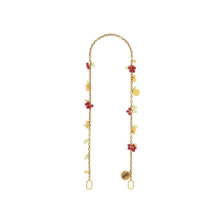 Saint Laurent Chain 'Rosso/Arancio/Verde'