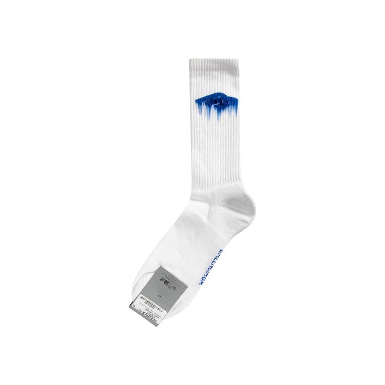 Balenciaga Socks 'White/Blue'