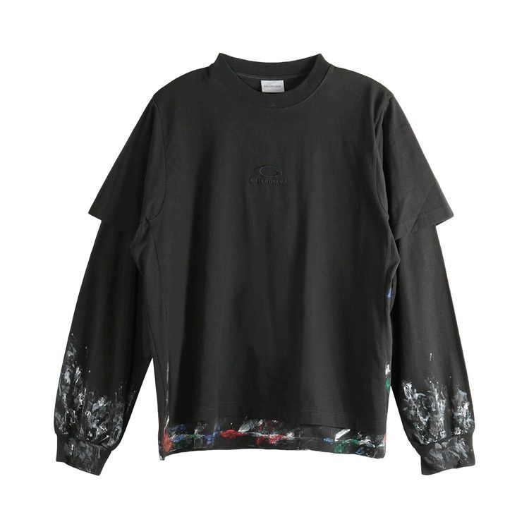 Balenciaga Double T-Shirt 'Black'