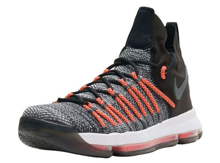Nike KD 9 Elite 'Dark Grey Hyper Orange'