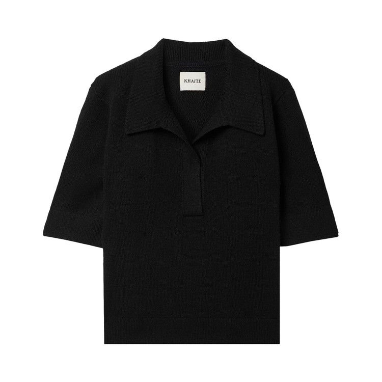 Khaite Shrunken Jo Polo 'Black'