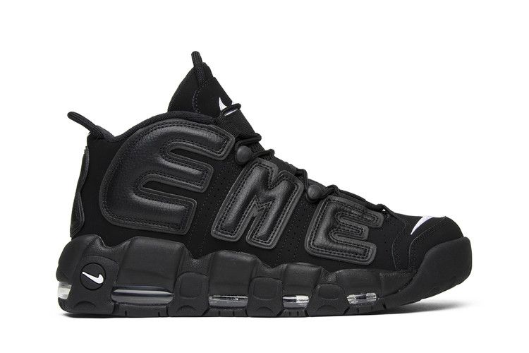Supreme x Nike Air More Uptempo 'Black'