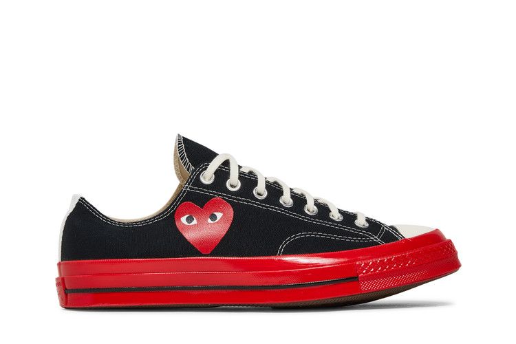 Comme des Garçons Play x Converse Chuck 70 Low 'Black Red'