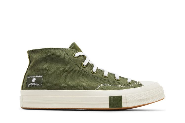 Undefeated x Converse Chuck 70 Mid 'Chive Parchment'