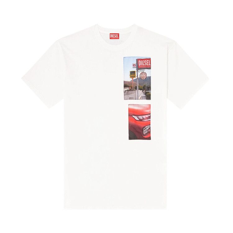 Diesel T Boxt T3 Tee 'White'