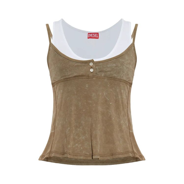 Diesel T-Olisse Tank Top 'Olive'