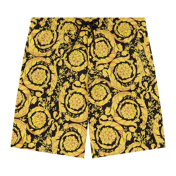 Versace Barocco Boardshorts 'Black/Gold'