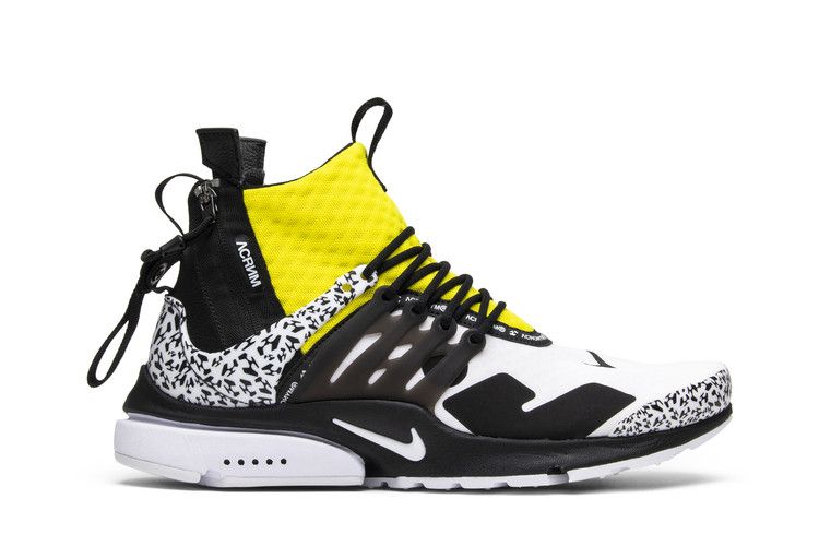 Acronym x Nike Air Presto Mid 'Dynamic Yellow'