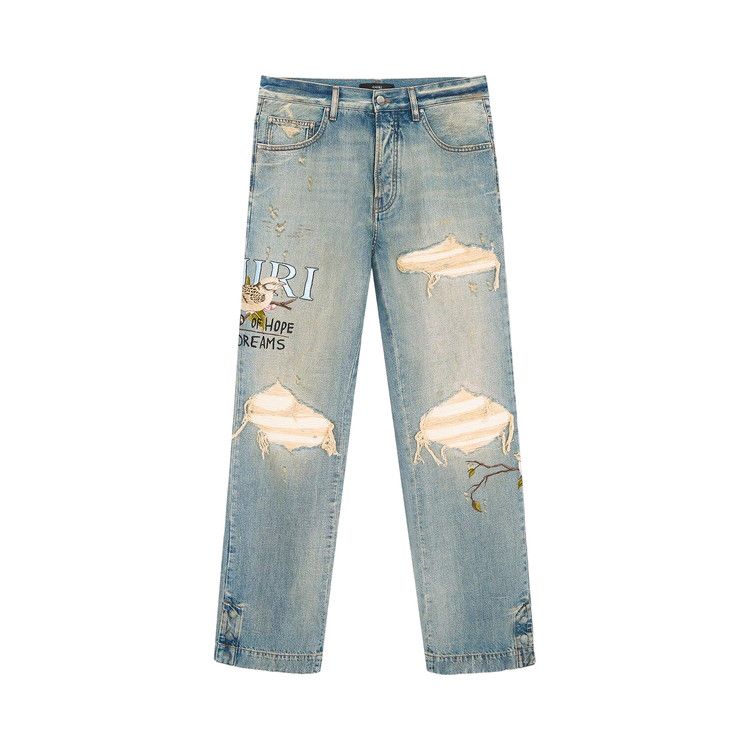 Amiri Chateau MX1 Straight Flare 'Aged Indigo'
