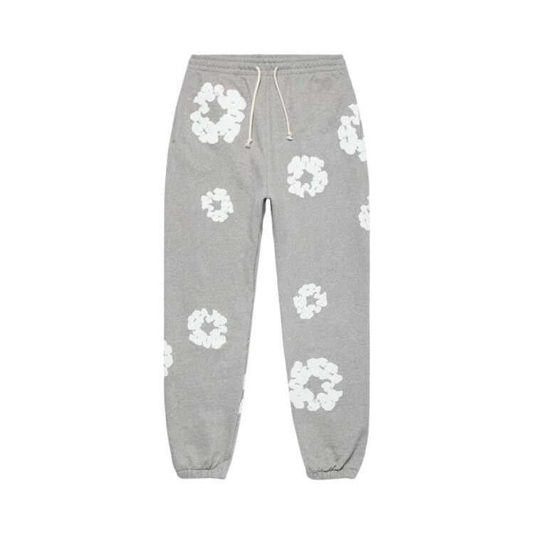 Denim Tears The Cotton Wreath Sweatpants 'Grey'