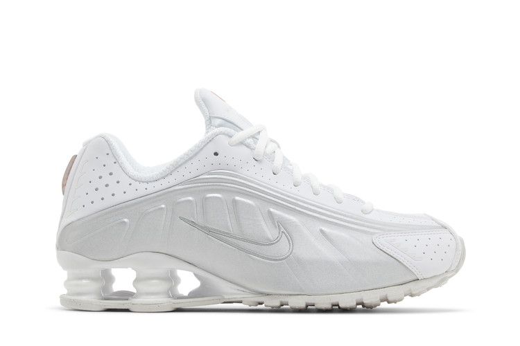 Nike Wmns Shox R4 'White Metallic'