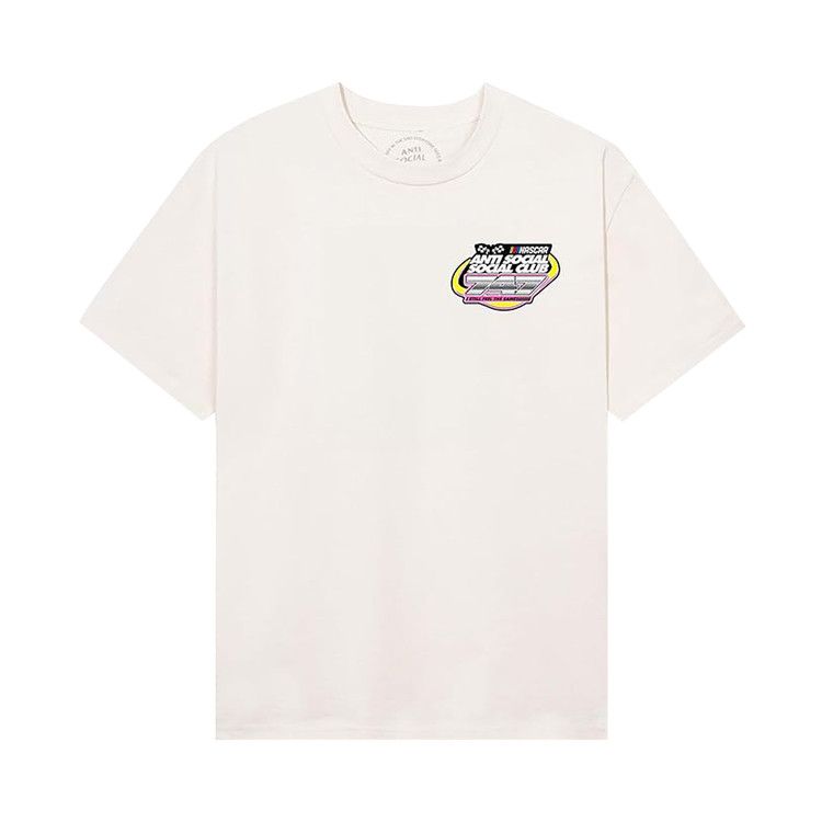 Anti Social Social Club x Nascar 747 Tee 'Oatmeal'