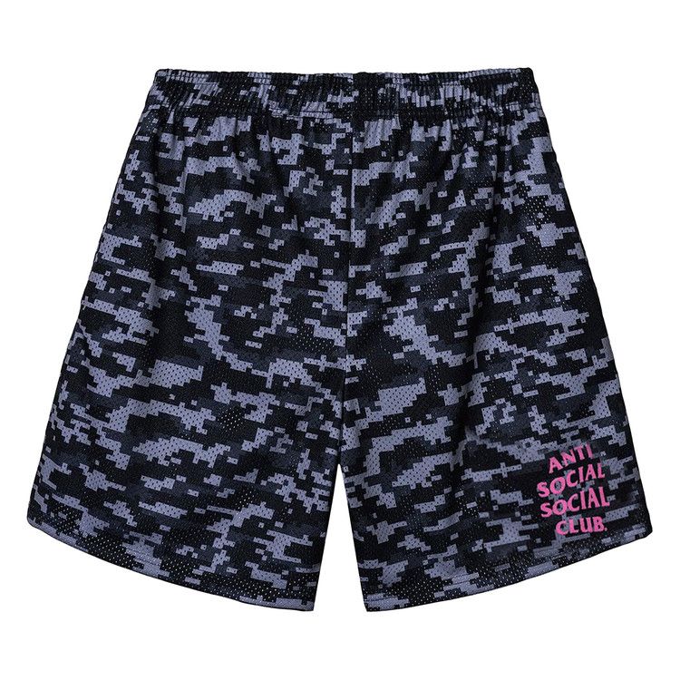 Anti Social Social Club Pixel Camo Short 'Black'