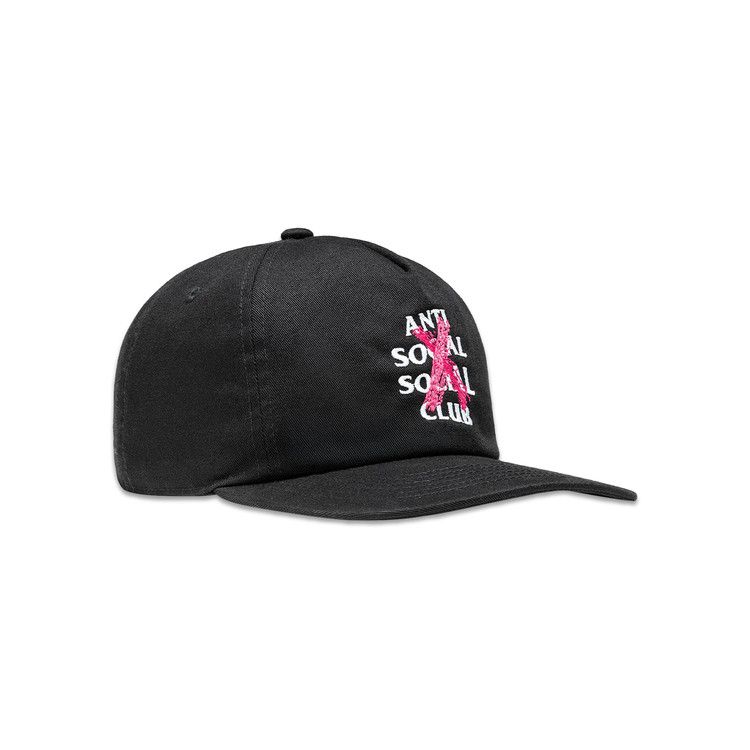 Anti Social Social Club Cancelled Paint Snapback 'Black'