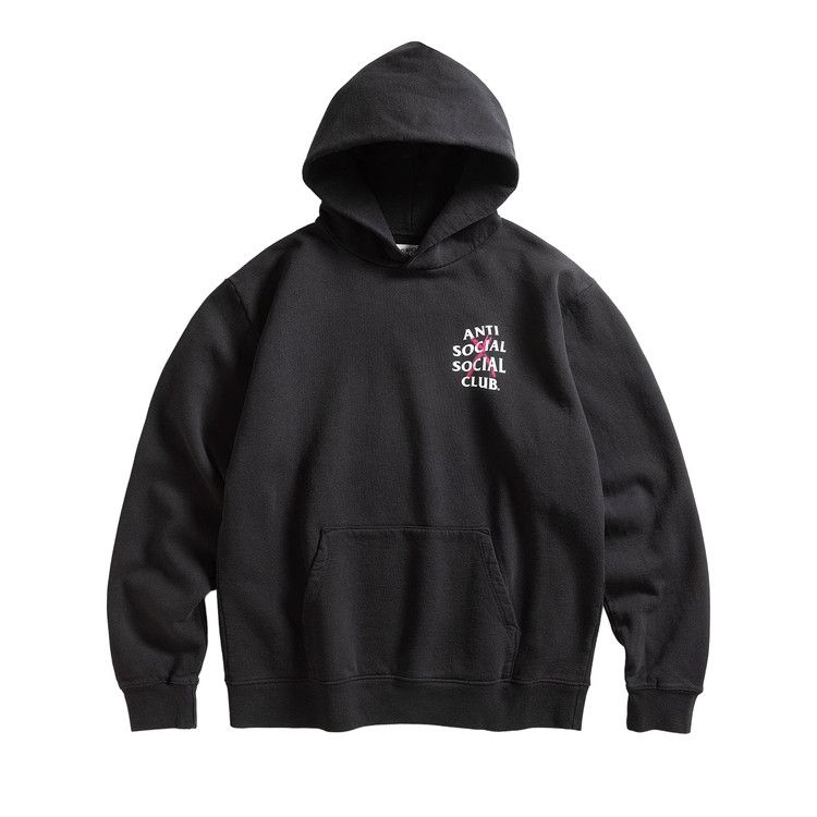 Anti Social Social Club Cancelled Hand Painted Hoodie 'Black'