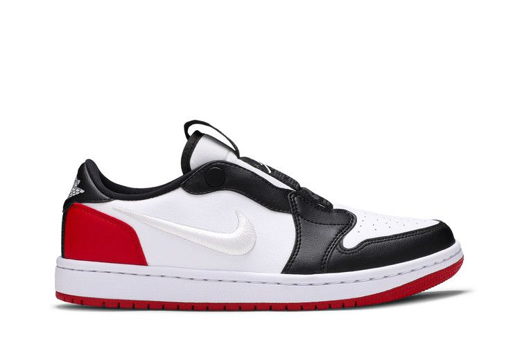 Wmns Air Jordan 1 Low Slip 'Black Toe'