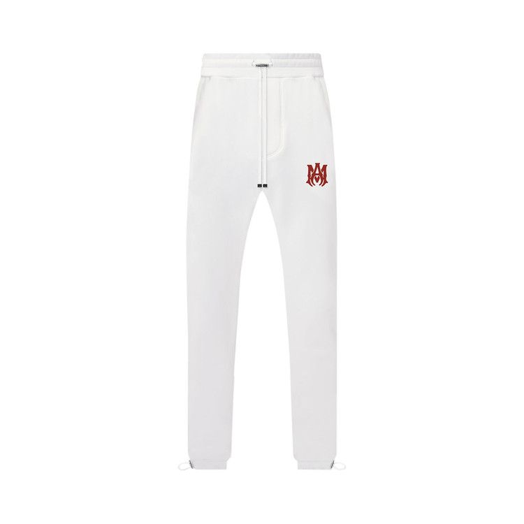 Amiri MA Logo Sweatpant 'White/Red'