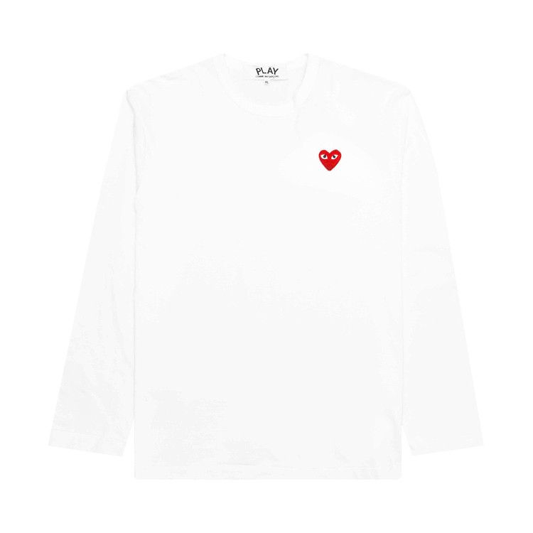 Comme des Garçons Play Small Heart Short-Sleeve Shirt 'Stripe Blue'
